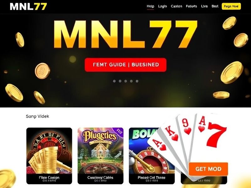 Welcome to MNL77.com – your premier destination for top-rated online gambling games, exclusive bonuses, and a VIP experience. Discover slots, live dealers, and secure gameplay.
